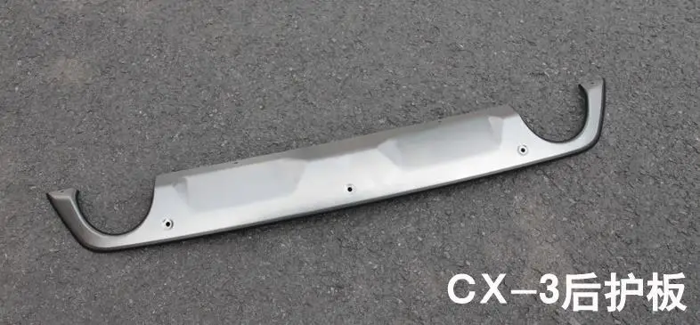 Stainless steel front and rear Bumper Protector Skid Plate cover Fit for Mazda CX-3 cx3 -- Car styling front bumper cover bumper protector