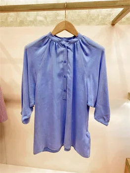 

Women Shirt Spring / Summer 2020 Women's Loose-fitting Loose-fitting Round-neck Shirt Tops