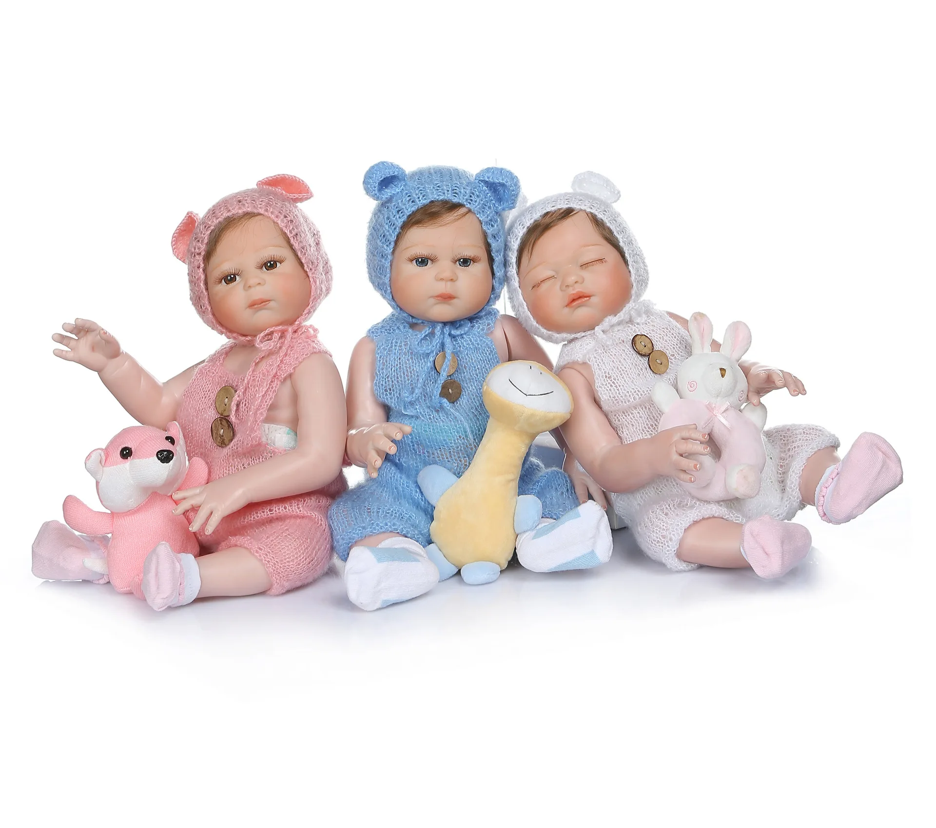 Все Силиконовые Куклы Детские 50 см 18 дюймов NPK куклы Bebe Reborn девочка реалистичные