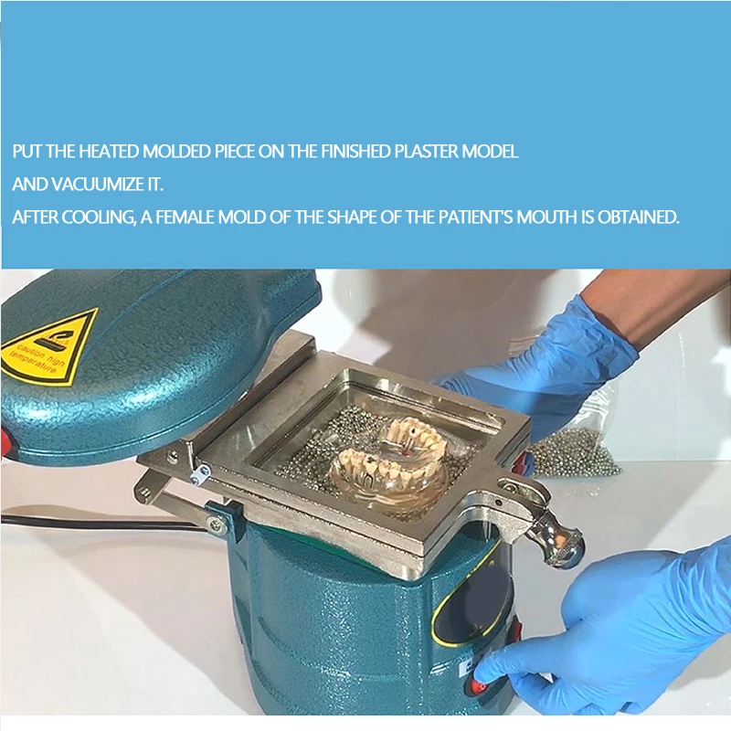 Dental Vacuum Forming Machine, 1000W 220V Vakuum-Tiefziehgerät mit Stahlkugeln, Wärmeumformwerkzeug, Laborwerte Thermoforming Motorausrüstung für Eine Vielzahl von klinischen Anwendungen Dental Vacuum Forming Machine, 1000W 220V Vakuum-Tiefziehgerät mit Stahlkugeln, Wärmeumformwerkzeug, Laborwerte Thermoforming Motorausrüstung für Eine Vielzahl von klinischen Anwendungen