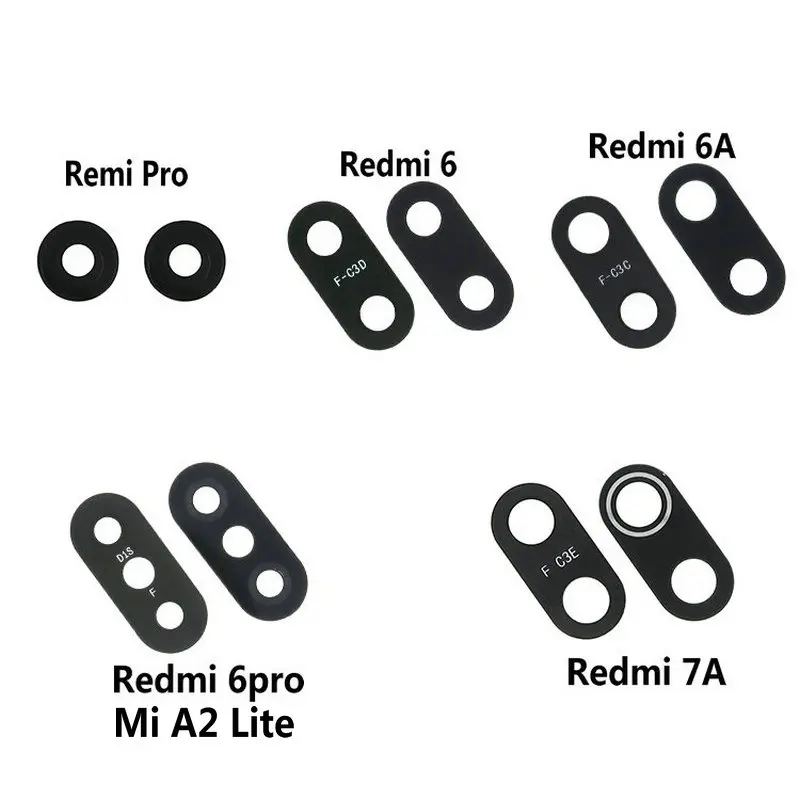 Запасные части для Xiaomi Redmi 6A / 6 6pro Mi A2 Lite 7A 8A 9/ 9A/ Note 5 7 7pro K30 новая стеклянная крышка