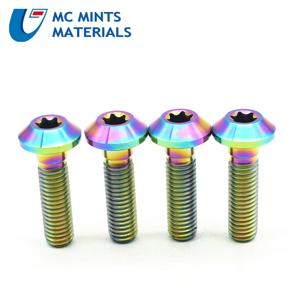 Titanium bolts M8 x30mm Multiple color  (5)