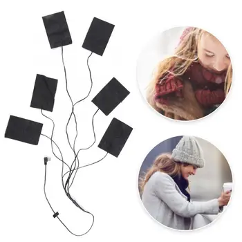 

Massageador USB Portable Electric Heating Cloth Washable Warm Keeping Heating Pad for Clothes Vest Massage Relaxation