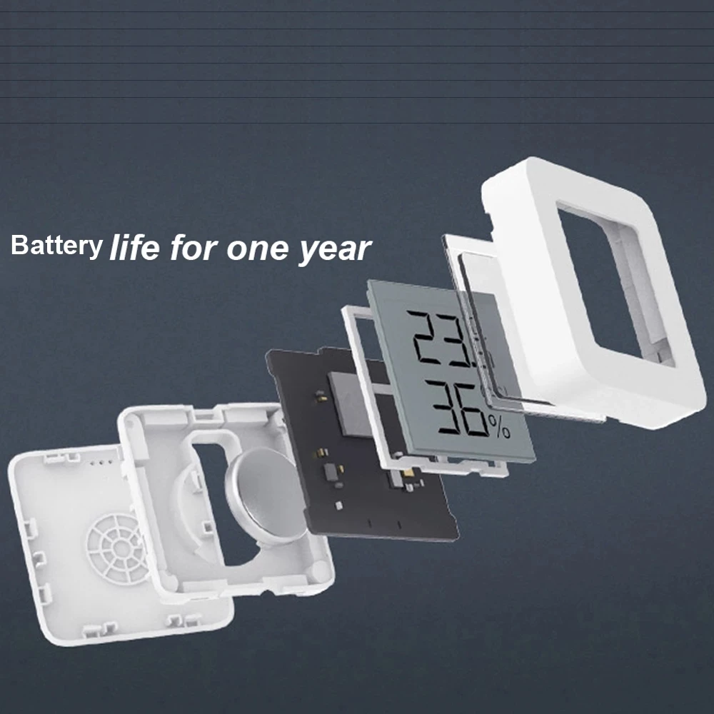 Xiaomi Mijia Bluetooth Thermometer 2 Wireless Smart Electric Digital Hygrometer Thermometer Work