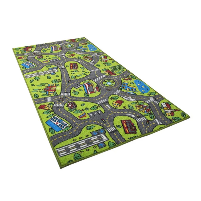 Детский коврик для игр ковёр городской жизни детские развивающие дорожные коврики для игр для спальни