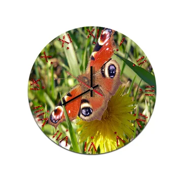 

Cartoon Animals Acrylic Digital Wall Clock Modern Design Silent Mechanism Decorative Clock for Kids Living Room Home Decor Bb50