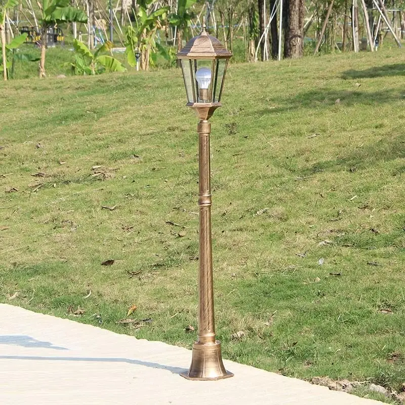 Lambasi Sokak Lamba Lampione Giardino Straatverlichting Tuinlamp квадратный Плаза светильник для бездорожья наружный уличный светильник