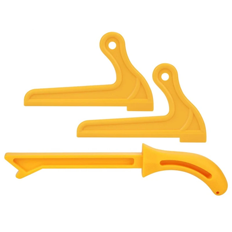 

HLZS-3Pcs Push Stick 1Pc T1 2Pcs V-Type T2 Hand Protection Sawdust Wood Router Saw Blade Push Sticks Set For Carpentry