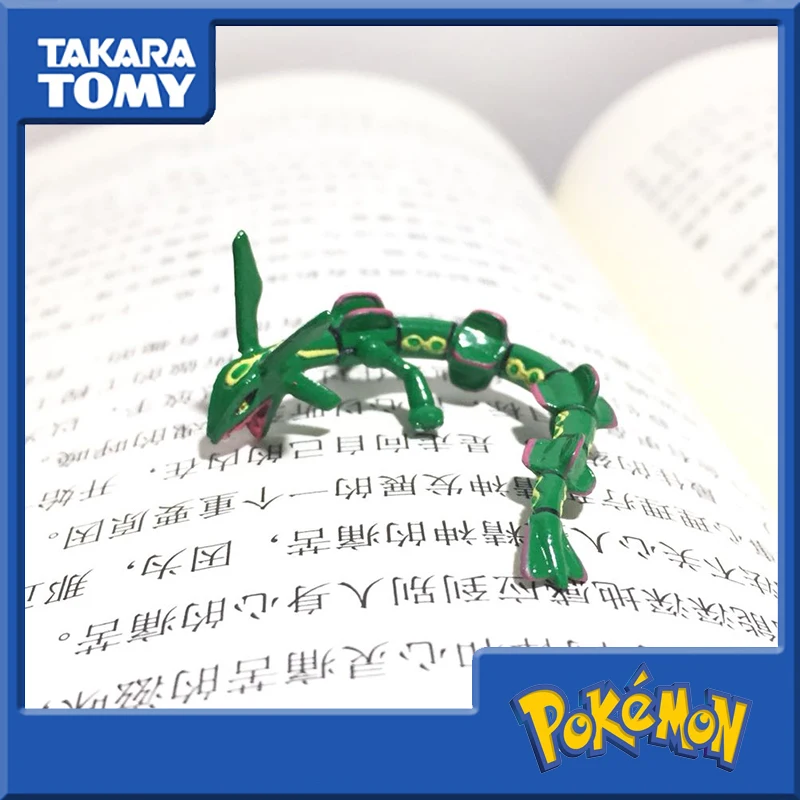 Pokemon Monsters Rayquaza Mc 3Cm Giocattoli Action Figure Bambini Regali Di Natale Decorazione In Pvc