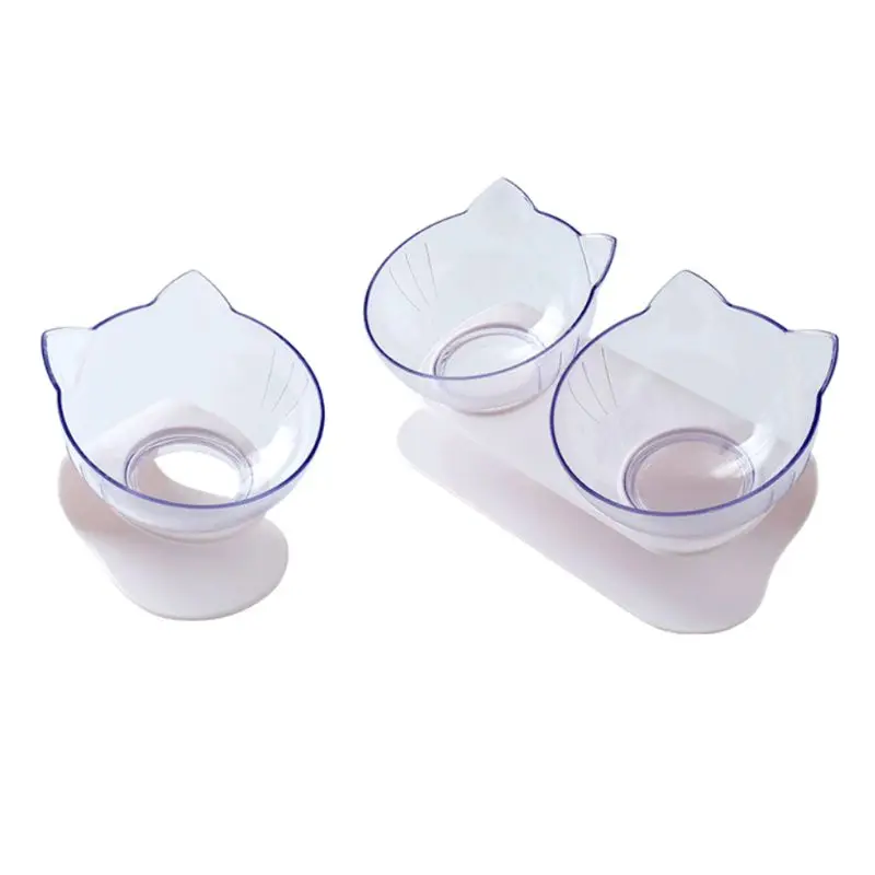 Нескользящая миска для еды регулируемая наклонная питомцев контейнер воды