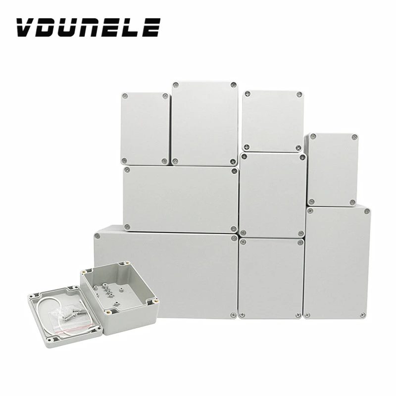 DIY Водонепроницаемый ABS пластиковый распределительный ящик 200x120x75 мм IP65 открытый