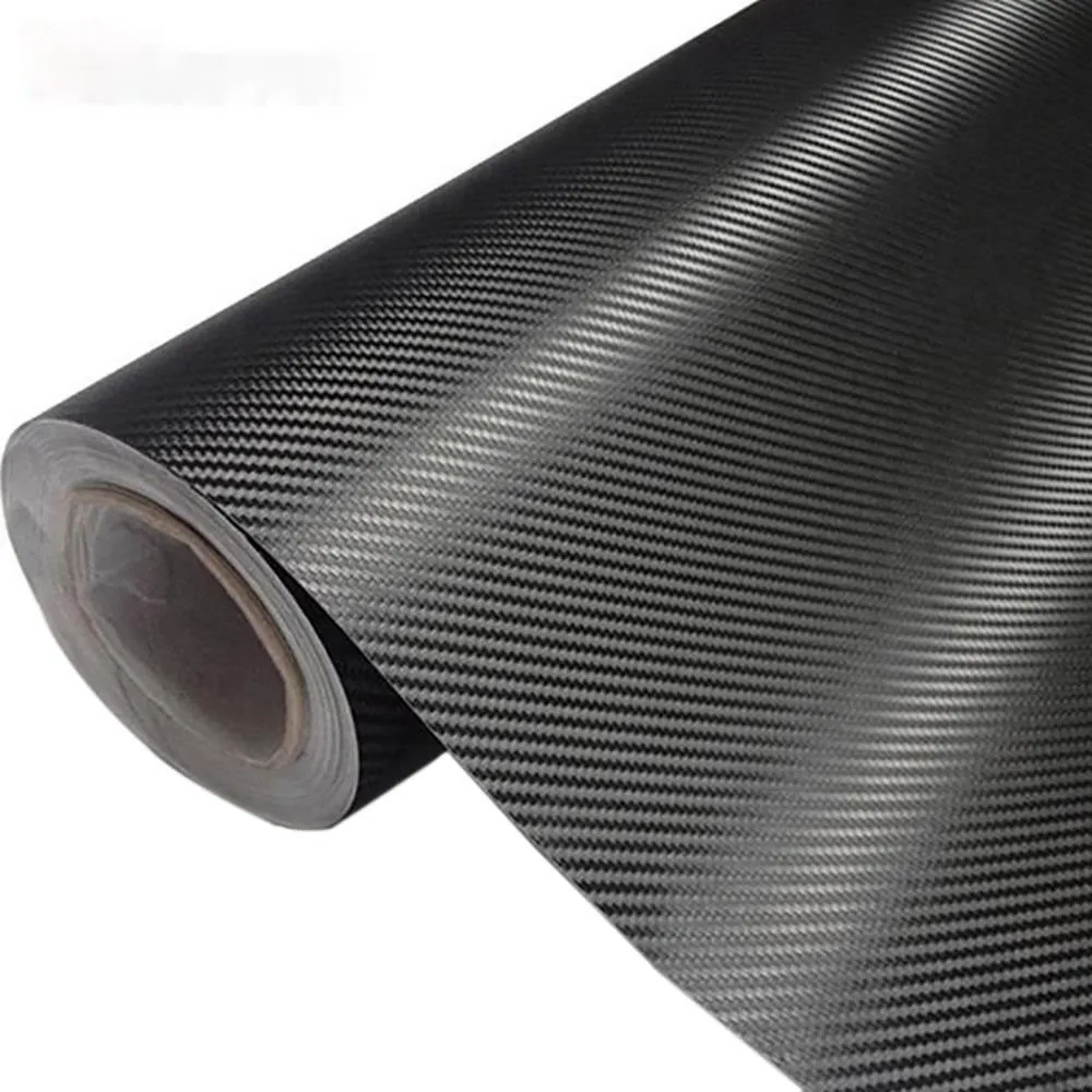 

30cmx127cm 3D Carbon Fiber Vinyl Car Wrap Sheet Roll Film Car Stickers and Decal Motorcycle Auto Styling Accessories Automobiles