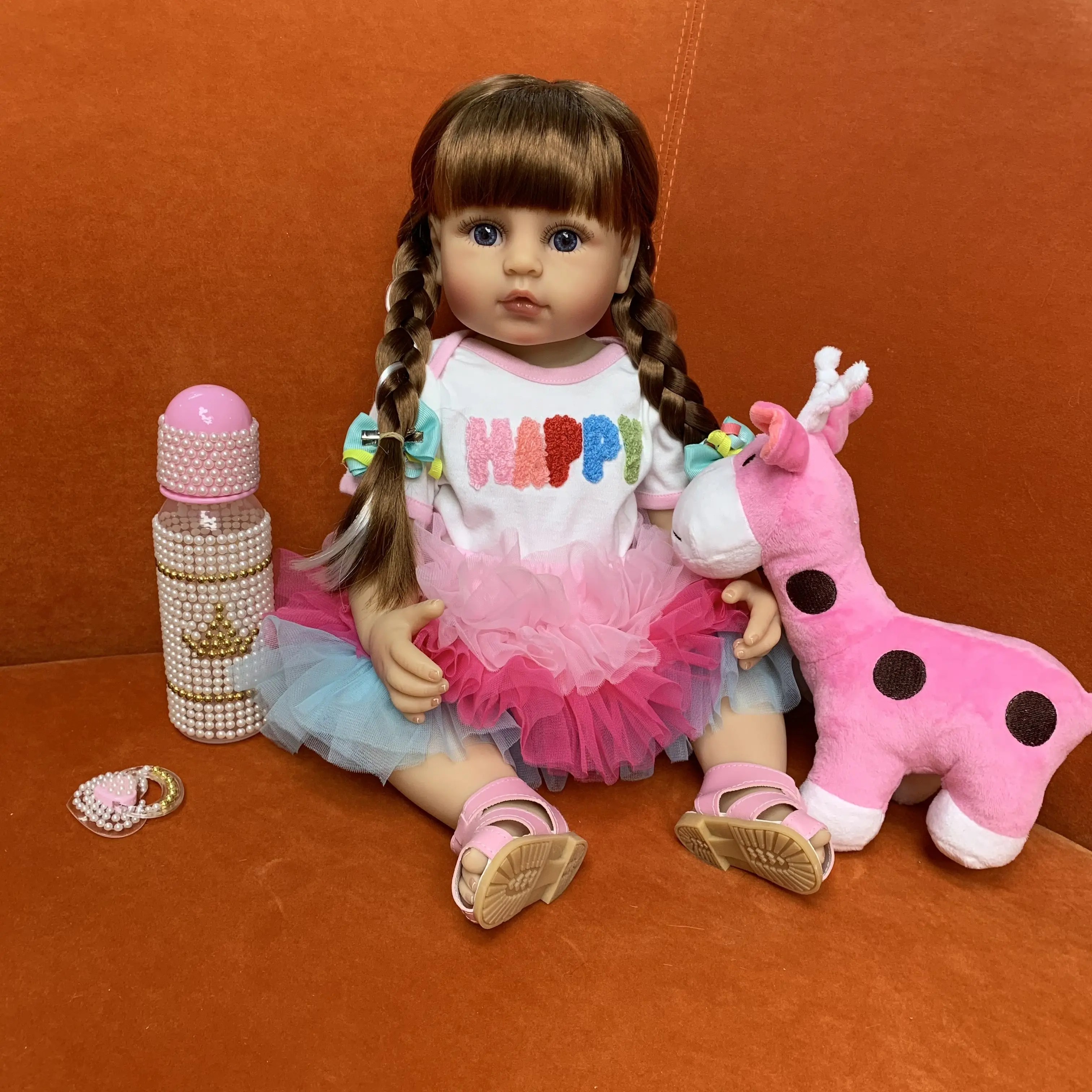 Силиконовая игрушка для ванны Реалистичная мягкая натуральная на ощупь 55 см |