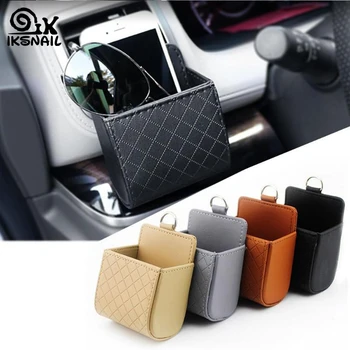 

Car Storage Bag Air Vent Leather Organizer Box Glasses for Infiniti G37 FX50 FX37 FX35 Essence EX37 QX QX60 Q30 Q70L M35h JX