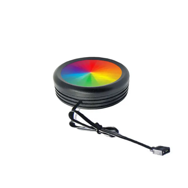 Горячий C2812M01 компьютер 5VD G/3PIN многоцветный RGB украшение красочный СВЕТОДИОДНЫЙ многоцветный шасси внутренний декоративный свет
