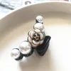 Adult Women Camellia Pearl Claws Hairpins Hair Clips Fashion Korean Lady Girl Head Wear Accessories-AS-W20 ► Photo 3/6