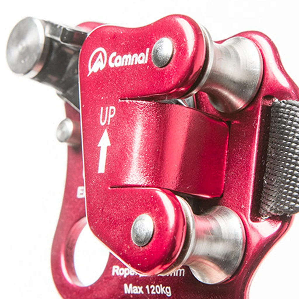 Left / Right Foot Climbing Ascender Riser Aviation Aluminum Tree Rock Climbing Fall Protection Equipment Gear