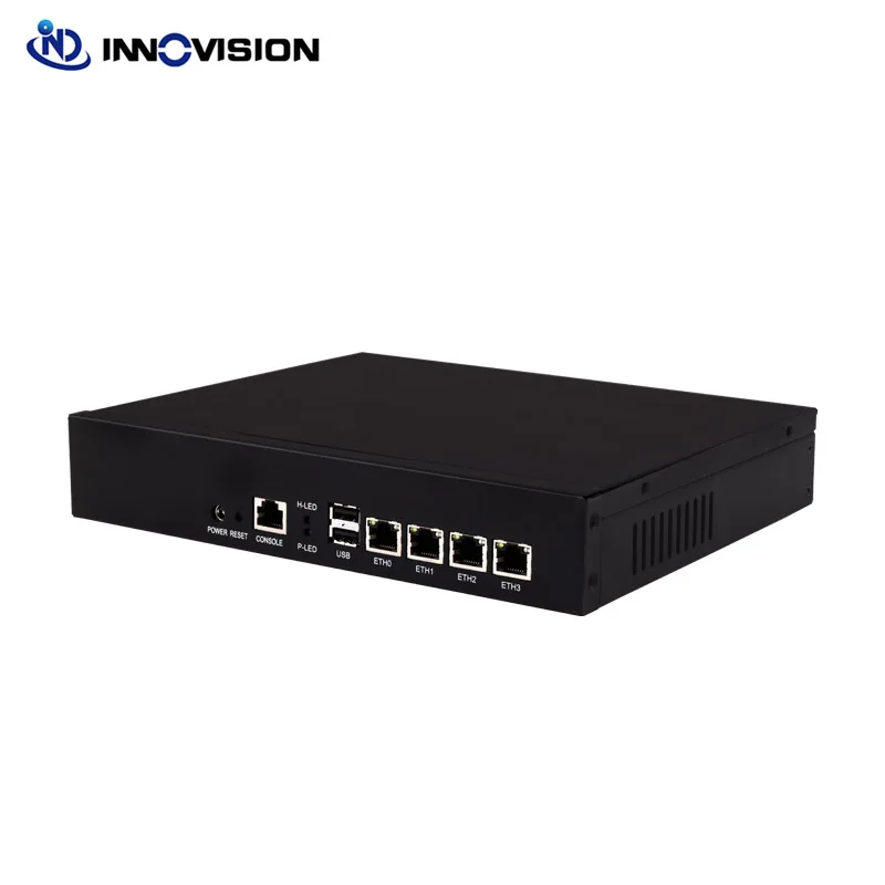 Мини-роутер 1U 4гигабитный ethernet брандмауэр с процессором J1900 | Компьютеры и офис