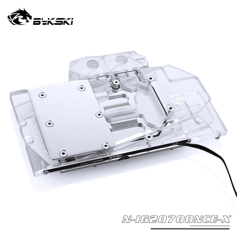  BYKSKI Water Block use for Colorful GeForce RTX 2070 V2 Support A-RGB/RGB LED Light Full Cover Copp - 4000595011310