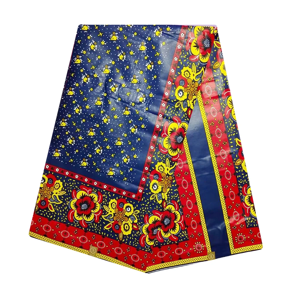 Нигерийская супер-Java африканская восковая ткань хлопок Анкара настоящий блочный