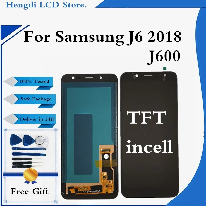 TFT для Samsung Galaxy J6 2018 J600 J600F J600Y дисплей SM J600G J600FN/D ЖК с сенсорным экраном и