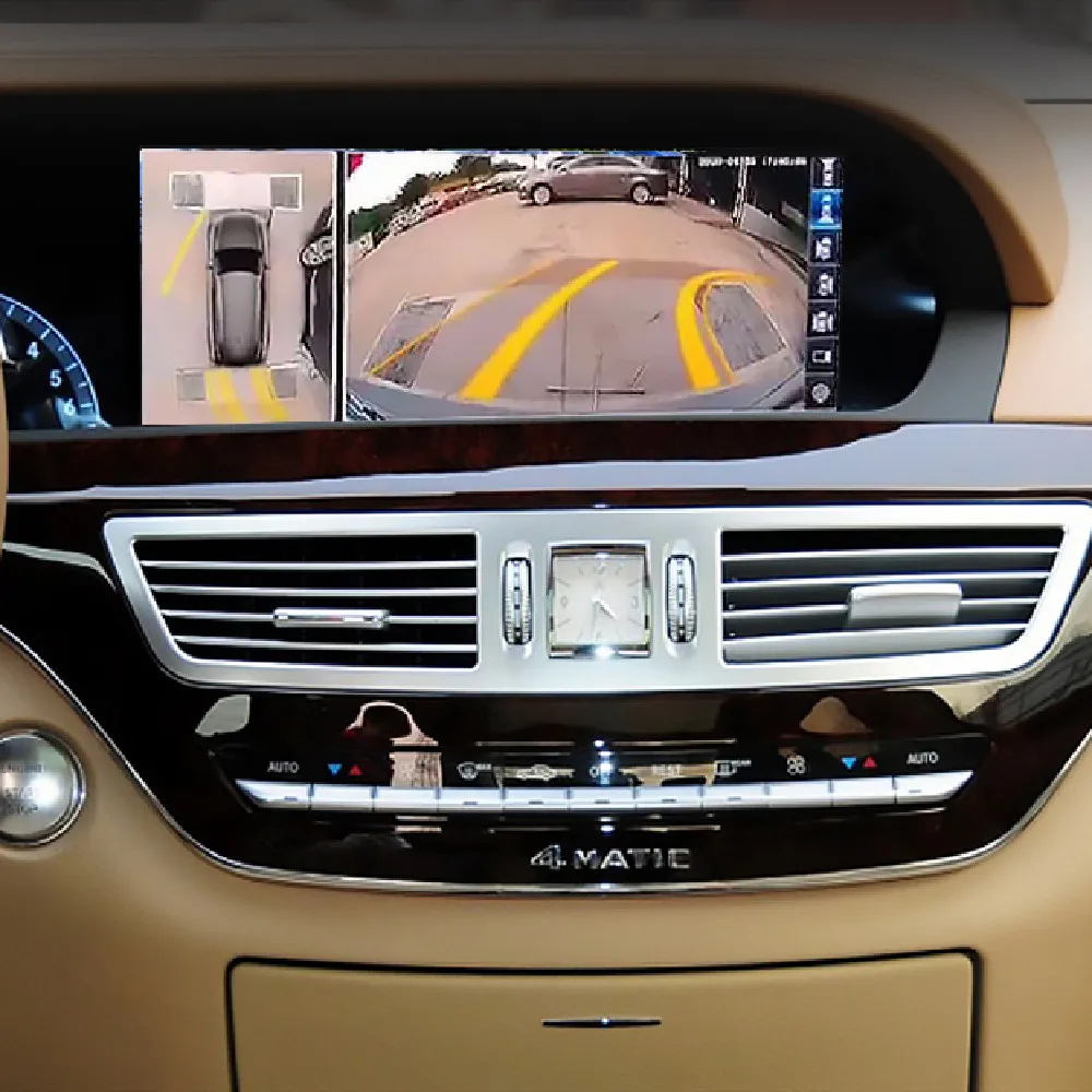 메르세데스 벤츠 S Class W221 2006 2012 차량용 멀티미디어 플레이어, 안드로이드 12, 스테레오 GPS