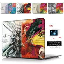Ноутбук чехол крышка клавиатуры для девочек 11, 12, 13, 15 дюймов Macbook Air Pro retina для Macbook Air 11,6 13,3 Pro 13 15,4 дюймов Чехол