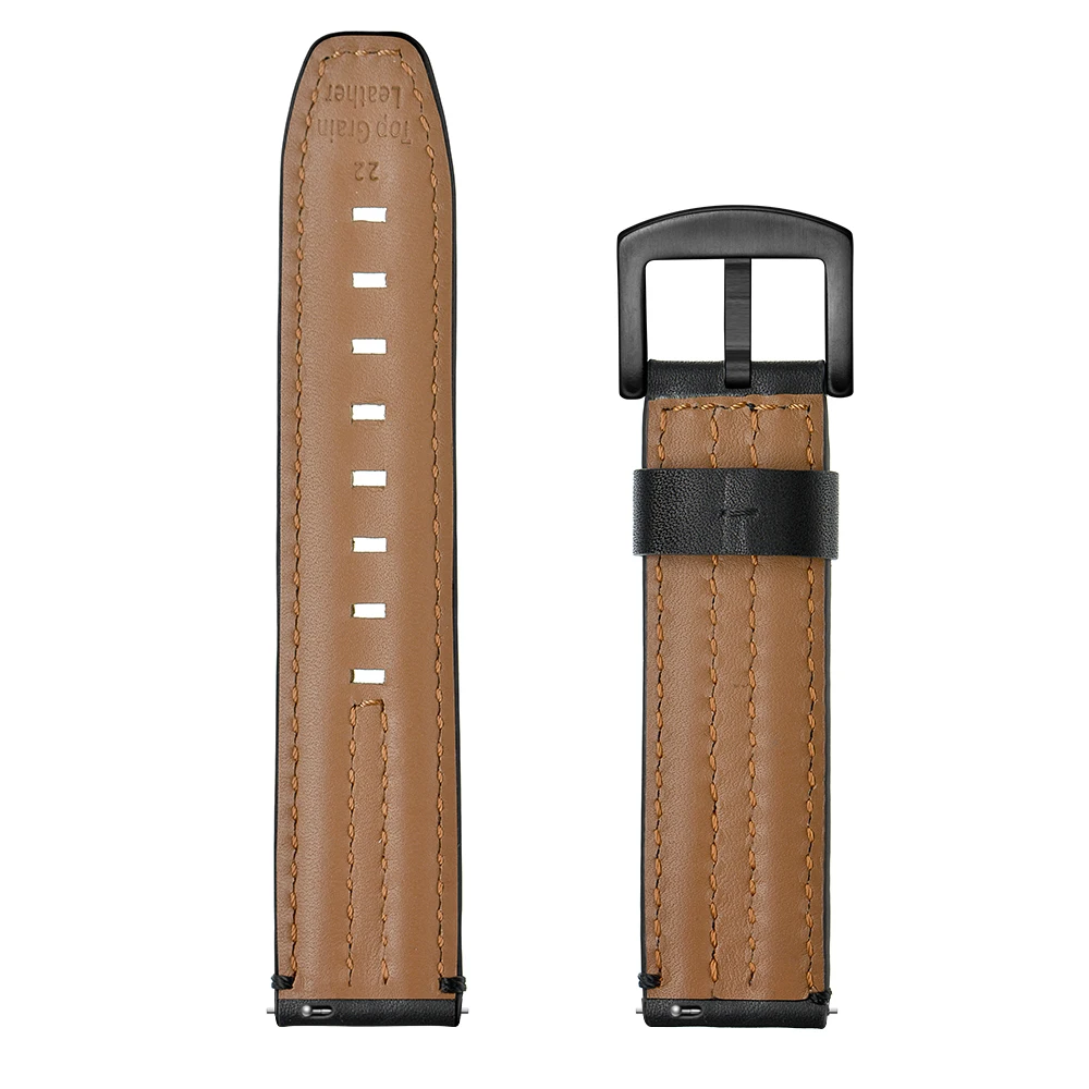 EasyFit Leather Strap For Samsung Galaxy Watch Active2 44mm Active 2 40mm Band Straps Smartwatch Watchband Bracelet Accessories