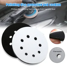 5 дюймов 8 отверстий липучка мягкая губка подушка интерфейс буферная Подушка 125 мм для CD DXY88