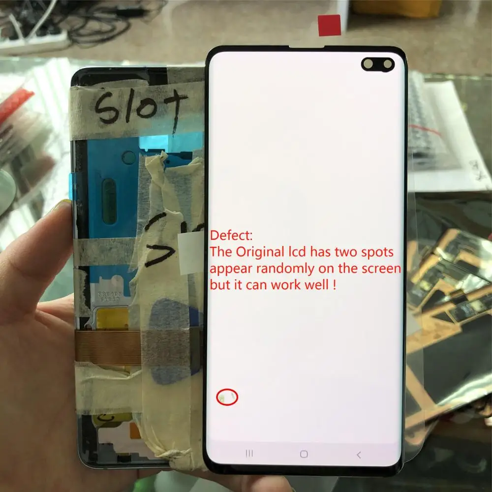 Super Amoled For SAMSUNG Galaxy S10 Plus G975 SM