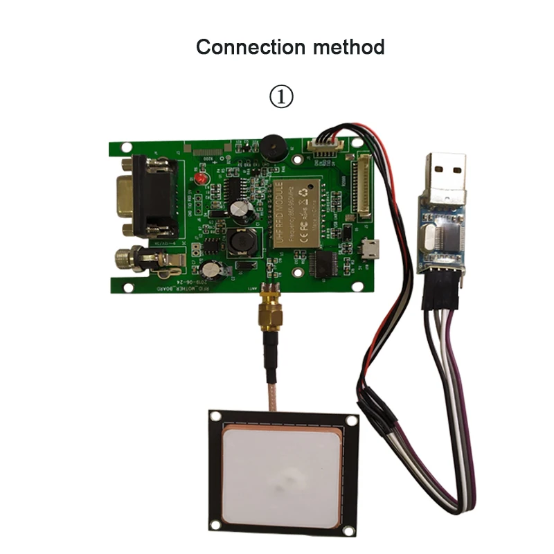 FONKAN 860-960 МГц Полнодиапазонный USB и последовательный порт TTL3.3V RFID UHF Development kit модуль для Android и оконной системы