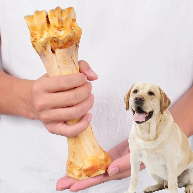 Почти неразрушаемая кость для собак натуральные нетоксичные игрушки щенков
