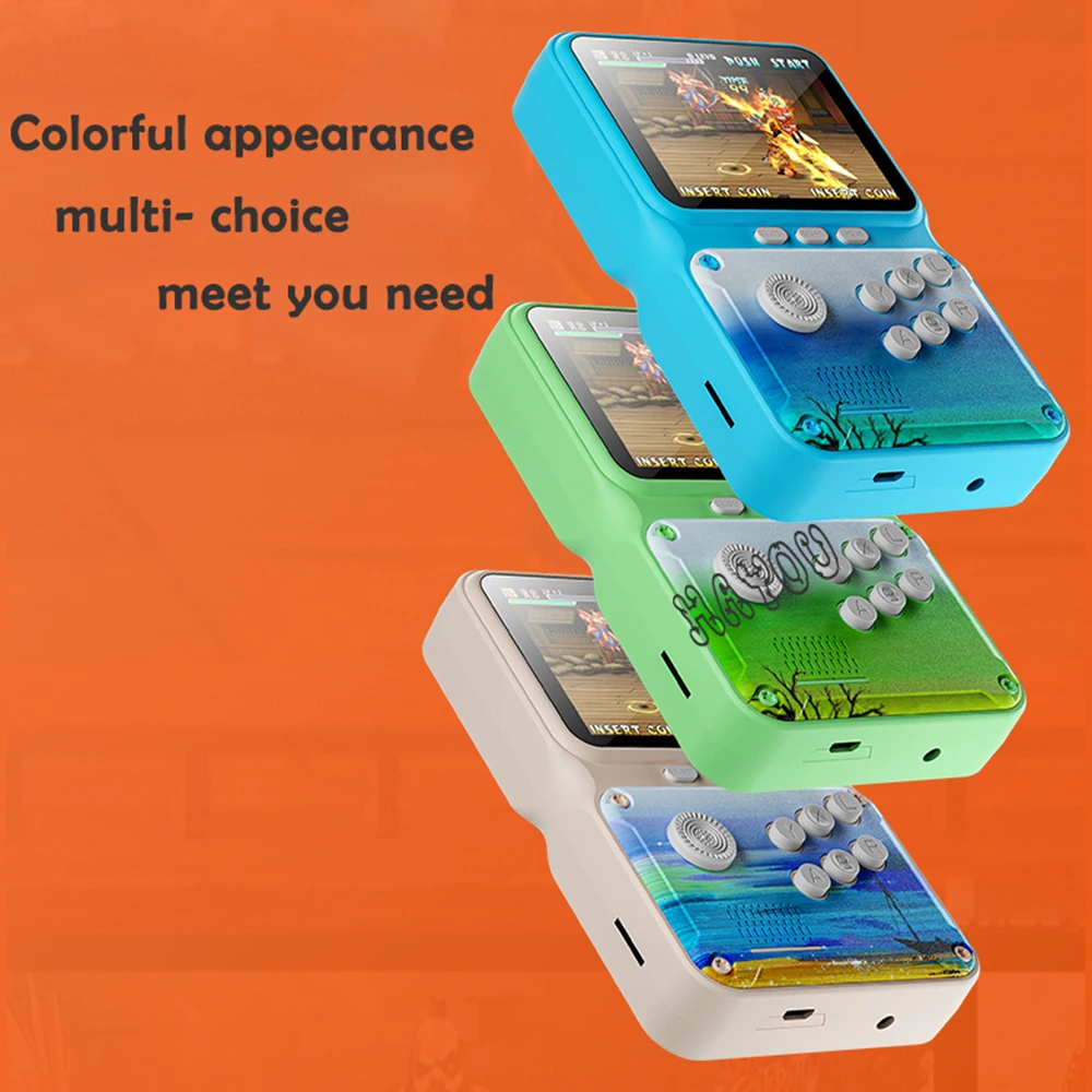 Handheld Games Console Mini Retro Video Game Players Bulit-in 500 Games 3 Inch HD Display AV Output Portable Video Game Console