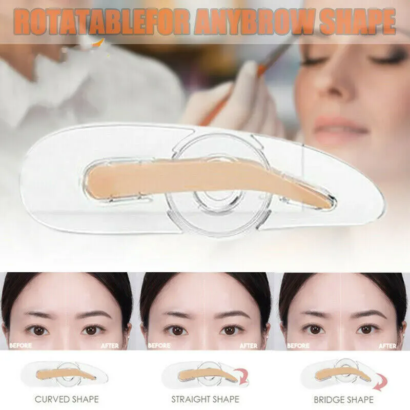 

Adjustable Grooming Eyebrow Stencil Kit Makeup Tools DIY Beauty Eyebrow Template Stencil For Women Beauty Tools Accessories