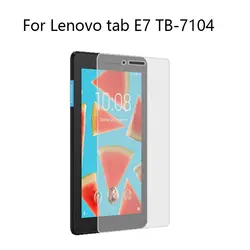 С уровнем твердости 9H закаленное Стекло Экран защитная пленка щит для lenovo Tab E7 TB-7104F TB-7104N 7 "планшетный ПК