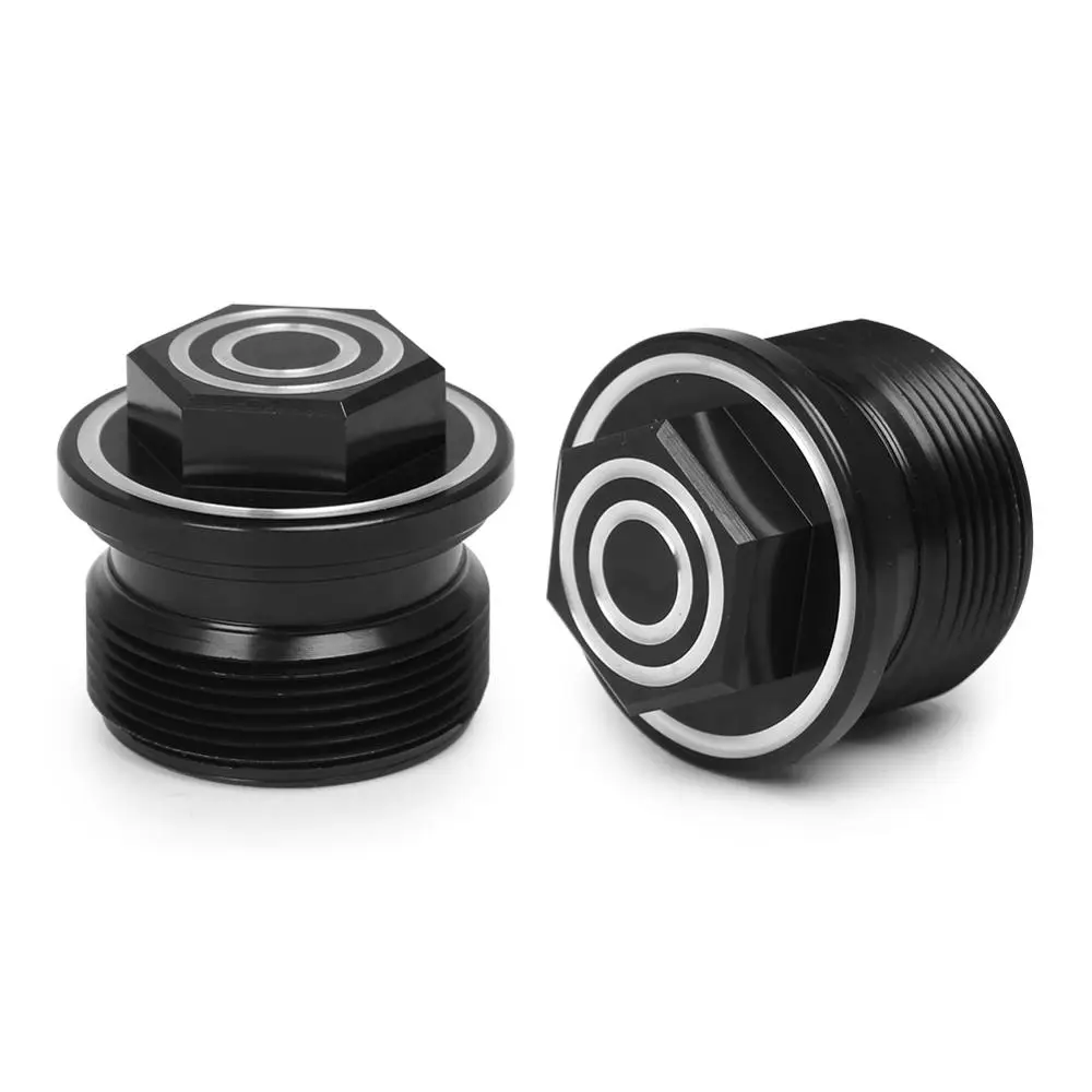 

Motorcycle New 39mm Black Aluminum Anodized Fork Tube Cap Bolt For Harley Sportster 1200 883 XL 1987-2018 2017 2016 15 14 13