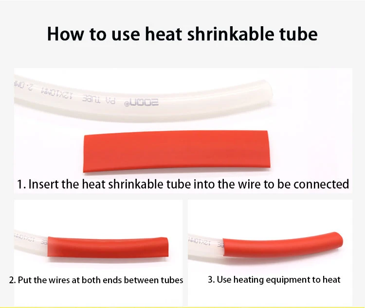 2M 1.6/2.4/3.2/4.8/6.4/7.9/9.5/12.7 mm Dual Wall Heat Shrink Tube Thick Glue 3:1 Shrinkable Tubing Adhesive Lined Wrap Wire Kit 2M 1.6/2.4/3.2/4.8/6.4/7.9/9.5/12.7 mm Dual Wall Heat Shrink Tube Thick Glue 3:1 Shrinkable Tubing Adhesive Lined Wrap Wire Kit