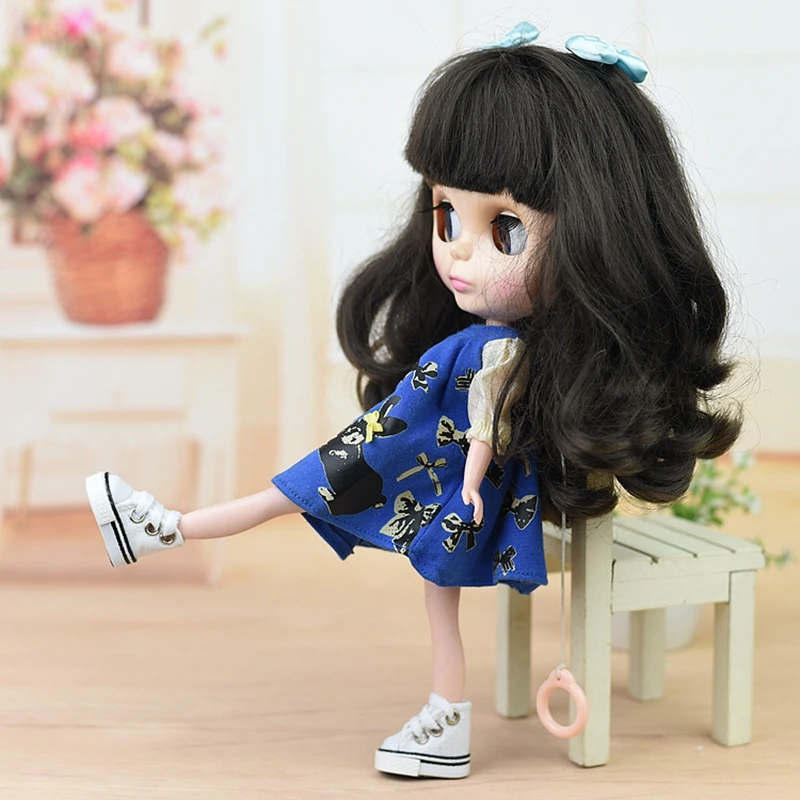Doll Accessories 3.5cm Fashion Shoes for Blythe 1/12 Dolls doll shoes doll accessories