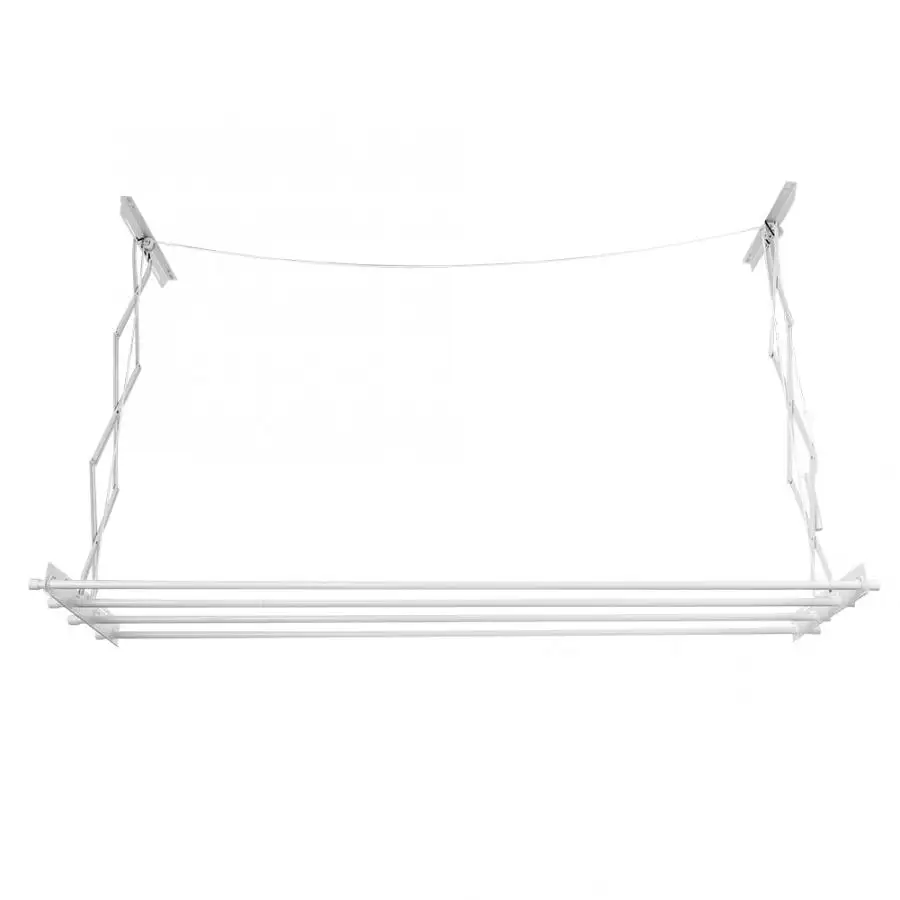 

Multifunction Retractable Wall-Mounted Drying Laundry Rack Clothes Hanger Indoor Drying Rack Stand for Clothes Organizer