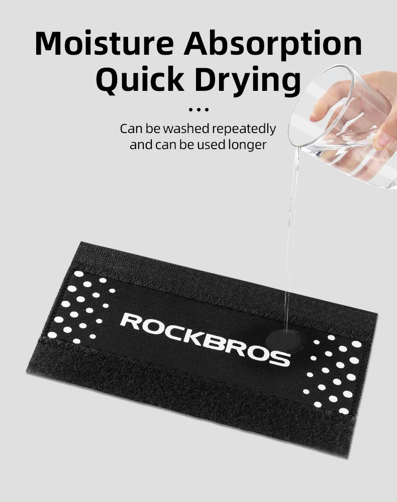 ROCKBROS Fahrrad Kette Schutz Radfahren Ultraleicht Kette Schutz Abdeckung Quick Dry Kette Protector Bleiben Hinten Gabel Fahrrad Zubehör – Detail 6