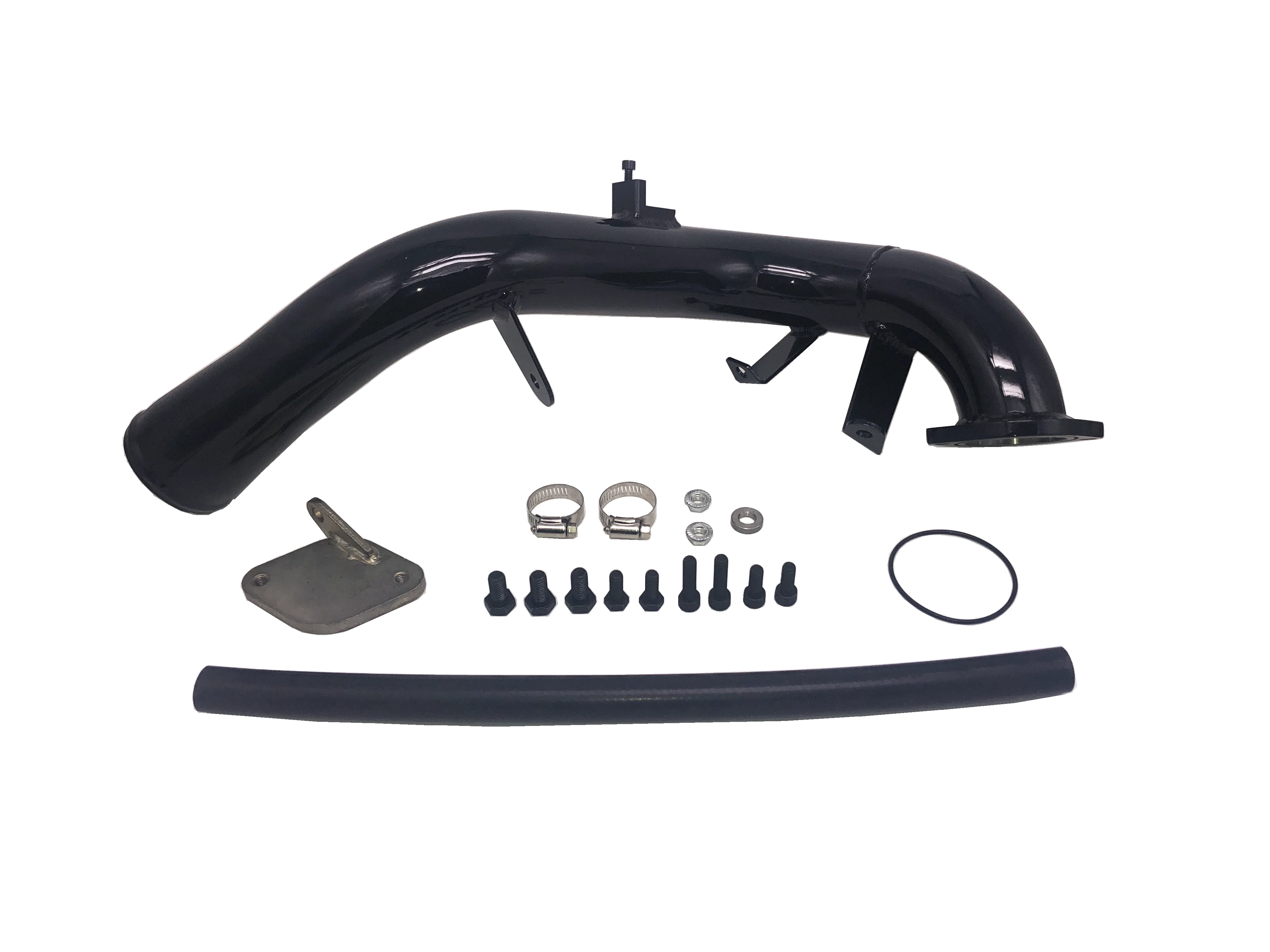 Удаление EGR комплект &amp Впускной Локоть СИЛИКОН 06-07 6.6L HD Duramax LBZ | Автомобили и