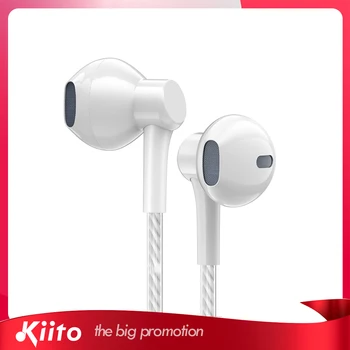 

KIITO E21 Universal Stereo Bass Earphone Headphone 3.5mm with Microphone Wired Control Gaming Headset For