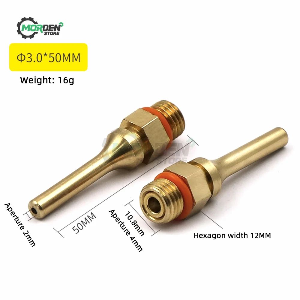 Pure Copper Hot Melt Glue Gun Nozzle 2.0x70mm 3.0x50mm 2.0x50mm Diameter Glue Gun Nozzle Tool Accessories for Welding Tools hot melt glue gun hot glue gun hot melt glue gun nozzle