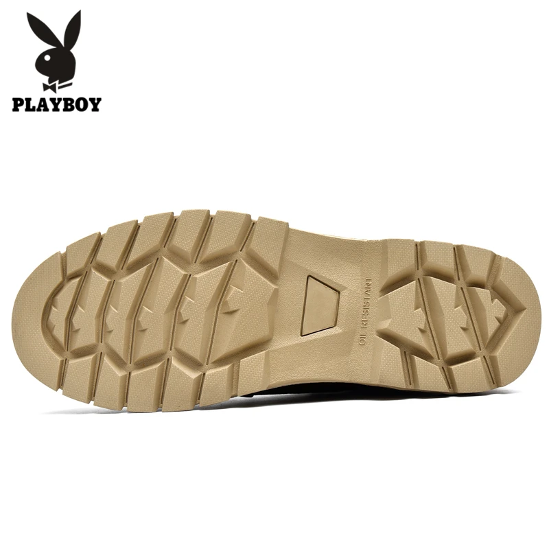 PLAYBOY/Новинка; высокое качество; обувь для альпинизма в горной пустыне; мужские Ботильоны; походные ботинки; размер 44; модная классическая обувь для треккинга