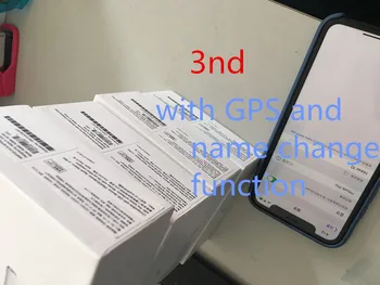 

For Air pro W1 chip Wireless Bluetooth Connect Headphone with GPS and name change function 3nd with Retail box For i 6S 8 11 XS