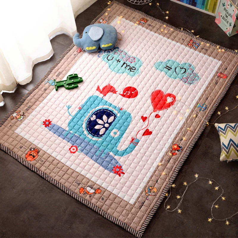 

Baby Mat Play Mat Children Carpet Baby Playmate 145X195X1.5CM Machine Washable Rugs For Living Room Anti-skid Bedroom Carpet