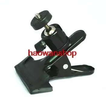 

flash light Clamp Mount Stand Tripod bracket Ball Head for Studio Camera Lighting