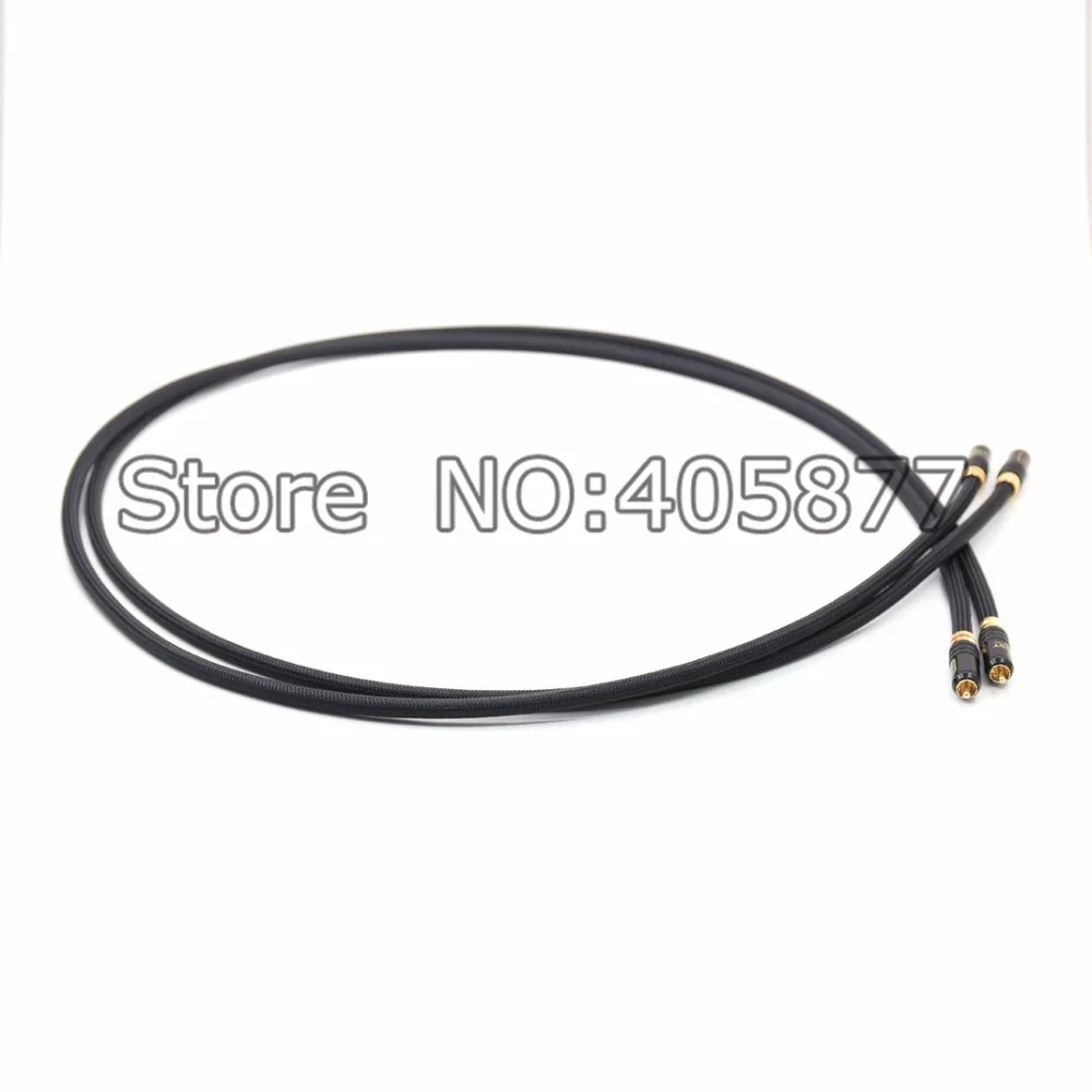 

High quality Silver Plated interconnect cable with WBT-0144 RCA plug connector