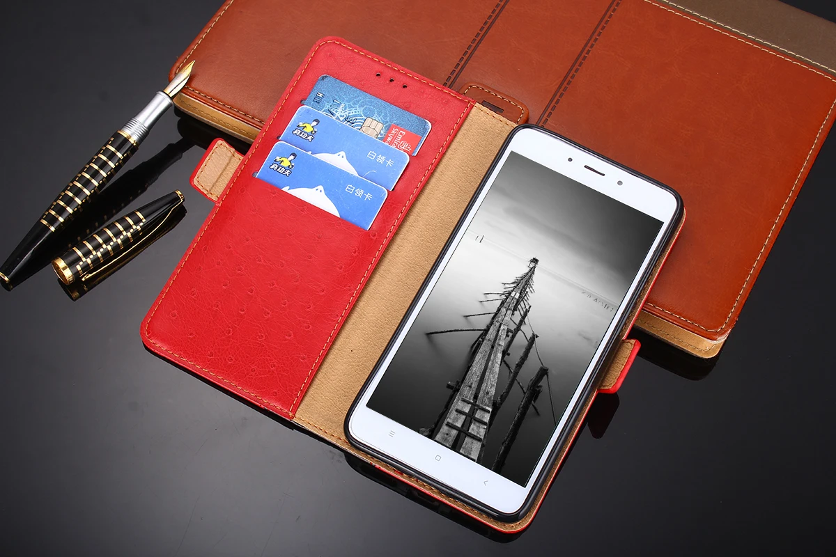 Роскошный кожаный чехол с откидной крышкой для Xiaomi mi 5 Plus S2 A3 6A Red mi 4X Note 2 3 4 Note 5 6 7 8 Pro GO кошелек с отделением для карт мягкий чехол