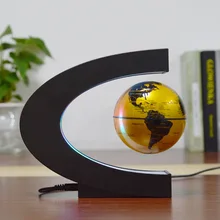 Teaching-Equipment Globe Magnetic-Levitation 3inch-Shelf Gift C-Shaped Luminous-Night-Light